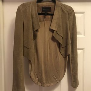BCBGMAXAZRIA suede jacket